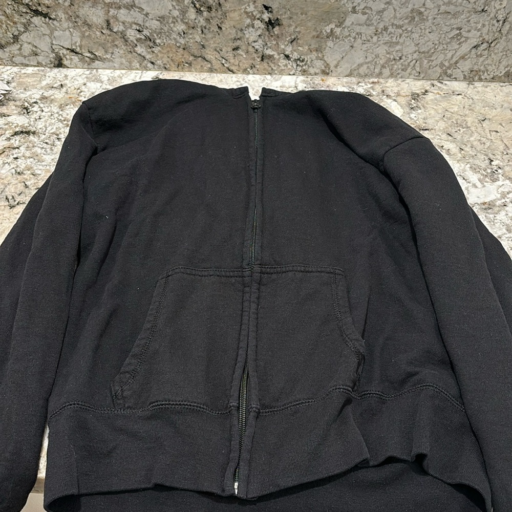Black hoodie